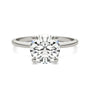 2 CTW Round Lab-Grown Diamond Solitaire Ring in 14K Gold, photo 4
