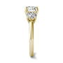 2 CTW Lab-Grown Diamond Three Stone Ring in 14K Gold, photo 7
