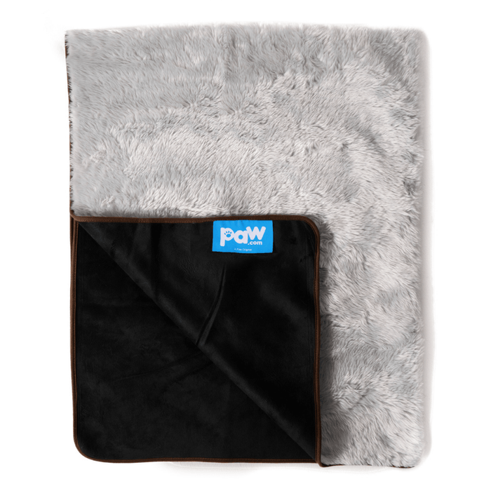 PupProtector Summer Short Fur Waterproof Throw Blanket, Grey, photo 5