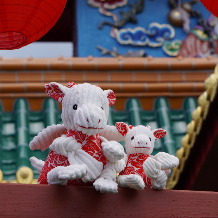 Lucky Dragon Knottie, juguete de peluche para perro, foto 9