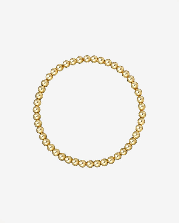 4mm Hollow Bead Stretch Bracelet, photo 1