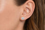 IGI Certified Lab-Grown Diamond Solitaire Stud Earrings in 14K Gold, photo 17