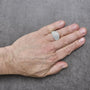 Men's 1 1/2 Ct. T.W. Diamond Cluster Dome Band Ring in 10K Yellow Gold, photo 3