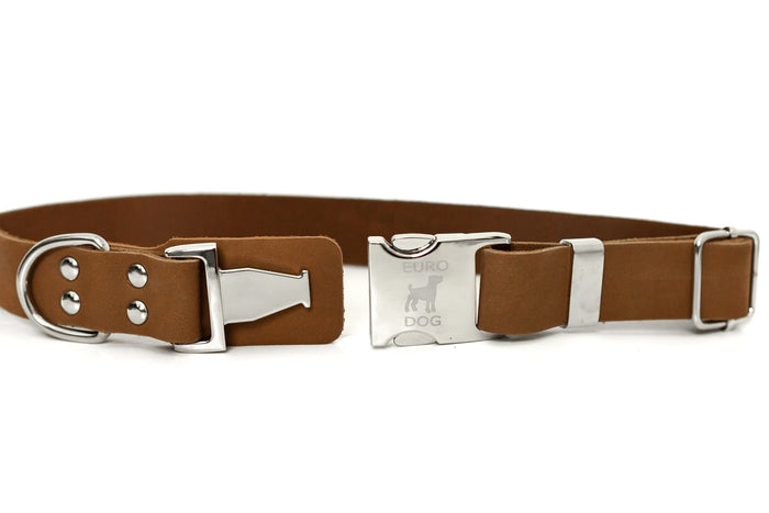 Collar de piel Modern con broche rápido para perro, foto 16