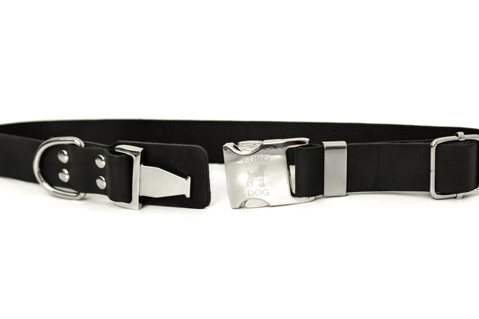 Collar de piel Modern con broche rápido para perro, foto 15