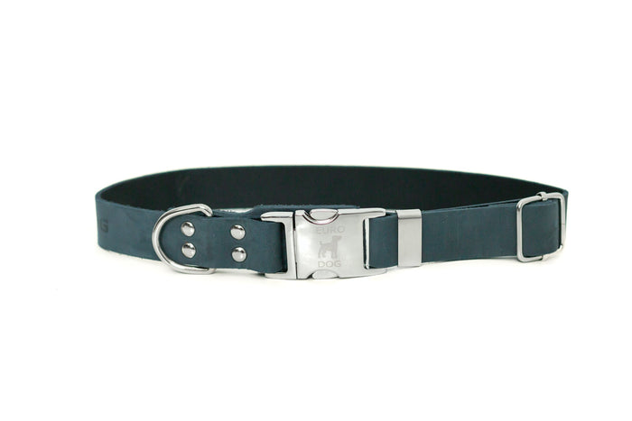 Collar de piel Modern con broche rápido para perro, foto 9
