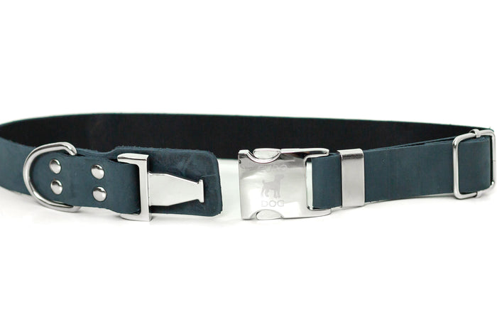 Collar de piel Modern con broche rápido para perro, foto 19