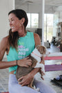Arm Day = Petting Dogs Sleeveless Tank