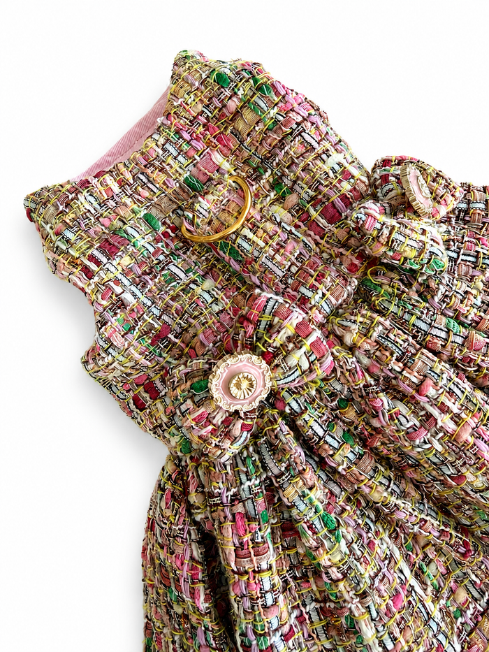 Vestido para perro European Tweed Double Bow, foto 6
