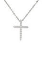Faith Cubic Zirconia Cross Pendant Necklace, photo 5