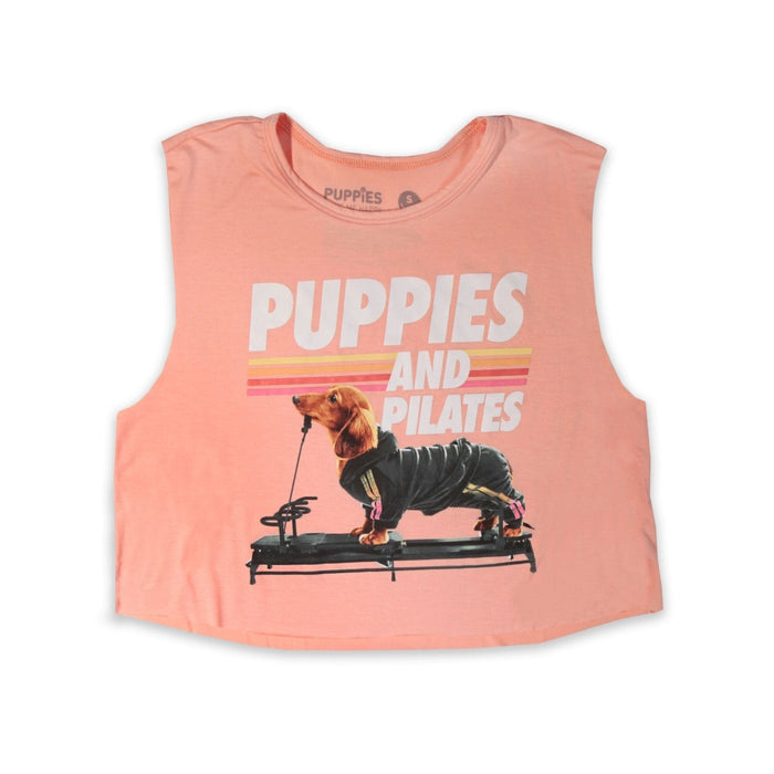 Puppies & Pilates Crop Top