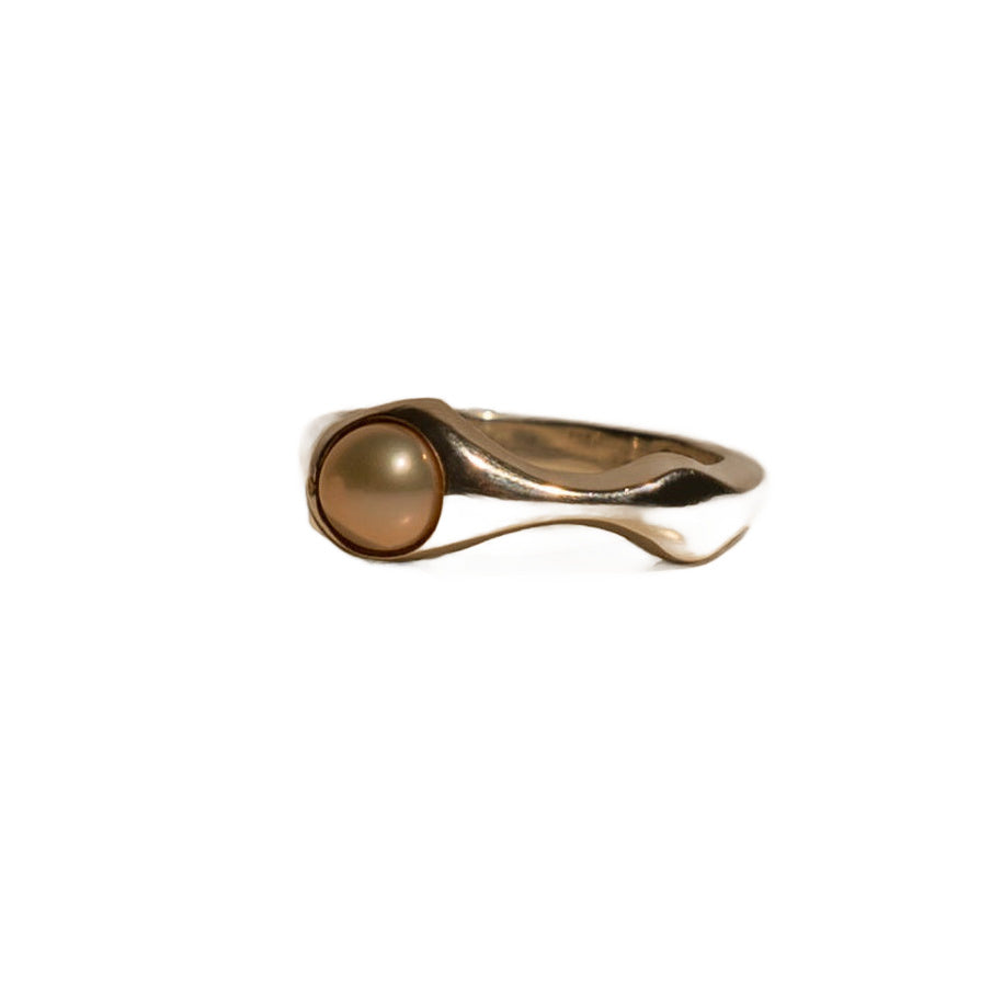 Fluid Freshwater Pearl Ring, photo 1