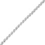 Pulsera tenis de eslabones curvos en espiral y ola con diamantes de 1 ct. p.t. en plata de ley, foto 5