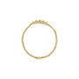 Pulsera estilo cadena de cuerda con tejido de canasta y diamantes redondos de 1/4 ct. p.t. en oro amarillo de 10K, foto 4