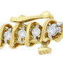 2 Ct. T.W. Round-Cut Diamond Spiral Link Bracelet in 18K Yellow Gold, photo 3