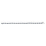 4 5/8 Ct. T.W. White and Treated Blue Diamond Bracelet in 14K White Gold, photo 4