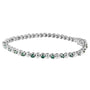 3 Ct. T.W. Round-Cut Blue Diamonds Bracelet in 14K White Gold, photo 1