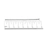 3.70 Ct. T.W. Round-Cut White and Blue Diamond Bracelet in 14K White Gold, photo 5