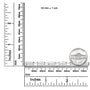 2 Ct. T.W. Princess-Cut Invisible-Set Diamond Rectangular Link Bracelet in 14K White Gold, photo 7