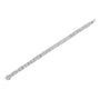 5 Ct. T.W. Princess-Cut Diamond Rectangular Alternating Station Tennis Bracelet in 14K White Gold, photo 6