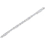 3 Ct. T.W. Geometric Pattern Diamond Tennis Bracelet in 10K White Gold, photo 4