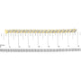 2 Ct. T.W. Diamond S-Link Twist Design Link Bracelet in 10K Yellow Gold, photo 5