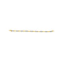 Pulsera de eslabones en espiral con diamantes talla redonda de 1 ct. p.t. en oro amarillo de 10K, foto 4