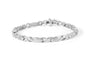 1 Ct. T.W. Invisible-Set Princess Diamond Tennis Bracelet in 14K White Gold, photo 1