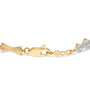 Pulsera Miracle-Set de barras y eslabones alternados con diamantes de 1/3 ct. p.t. en oro de 10K, foto 2