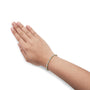 Pulsera de eslabones en X con diamantes de 1 ct. p.t. en oro de dos tonos de 10K, foto 3