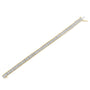 Pulsera tenis de eslabones rectangulares de engaste invisible con diamantes blancos de 5 ct. p.t. en oro de 14K, foto 11