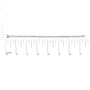 Pulsera tenis de bisel con diamantes redondos de 8 ct. p.t. en oro amarillo de 10K, foto 7