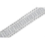 5 Ct. T.W. Round Brilliant-Cut Diamond S Wave Serpentine Tennis Bracelet in 14K White Gold, photo 4