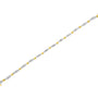 Pulsera de eslabones de canal con diamantes baguette de 2 ct. p.t. en oro de dos tonos de 10K, foto 5