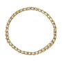 Pulsera de eslabones en S con diamantes de 4 ct. p.t. en oro amarillo de 10K, foto 4