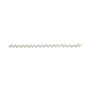 5 Ct. T.W. Round-Cut and Baguette-Cut Diamond Floral Link Bracelet in 10K Yellow Gold, photo 5