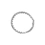 Pulsera tenis de diamantes y eslabones en X alternados con diamantes de 1 1/2 ct. p.t. en oro blanco de 10K, foto 4