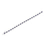1/6 Ct. T.W. Lab-Grown Birthstone and Round Diamond Tennis Bracelet in Sterling Silver, photo 57