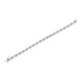 1/6 Ct. T.W. Lab-Grown Birthstone and Round Diamond Tennis Bracelet in Sterling Silver, photo 58