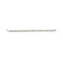 Pulsera de eslabones de corazón con diamantes de 1/4 ct. p.t. en plata de ley bañada en oro rosa de 10K, foto 4
