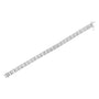 4 7/8 Ct. T.W. Baguette and Round Brilliant-Cut Diamond Channel- and Prong-Set Tennis Bracelet in 14K White Gold, photo 5