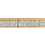 1 Ct. T.W. Princess-Cut Diamond Banded Bracelet in 14K Yellow Gold, photo 4