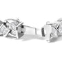 8 1/5 Ct. T.W. Diamond Geometric Twisted Link Bracelet in 14K White Gold, photo 2
