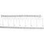 8 1/5 Ct. T.W. Diamond Geometric Twisted Link Bracelet in 14K White Gold, photo 5