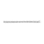 8 5/8 Ct. T.W. Princess and Baguette Diamond Geometric Twist Link Bracelet in 14K White Gold, photo 4