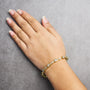 6 3/4 Ct. T.W. Princess and Baguette-Cut Diamond Tennis Bracelet in 14K Yellow Gold, photo 3
