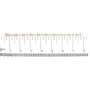 6 3/4 Ct. T.W. Princess and Baguette-Cut Diamond Tennis Bracelet in 14K Yellow Gold, photo 6