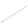 1/4 Ct. T.W. Miracle-Set Diamond Sleek and Open VBracelet in Sterling Silver, photo 6