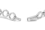 1 Ct. T.W. Diamond Interlinking Open Circle Link Bracelet in Sterling Silver, photo 2