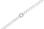 1 Ct. T.W. Diamond Interlinking Open Circle Link Bracelet in Sterling Silver, photo 4